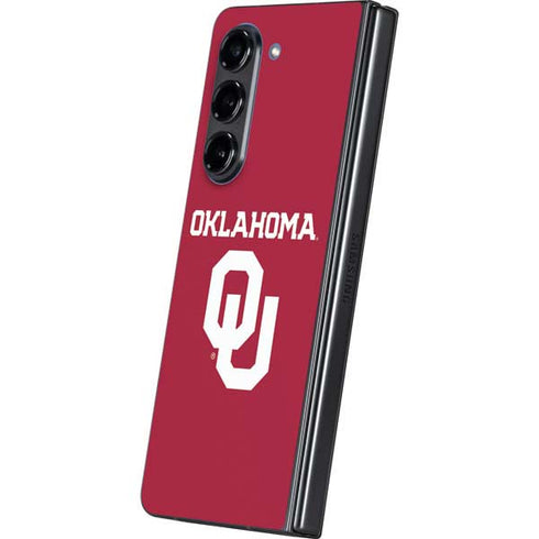 University of Oklahoma Basketball Galaxy Z Fold5 5G Skin